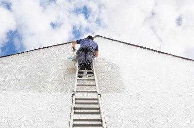 Peinture extérieure à Berthen — façades et ravalement